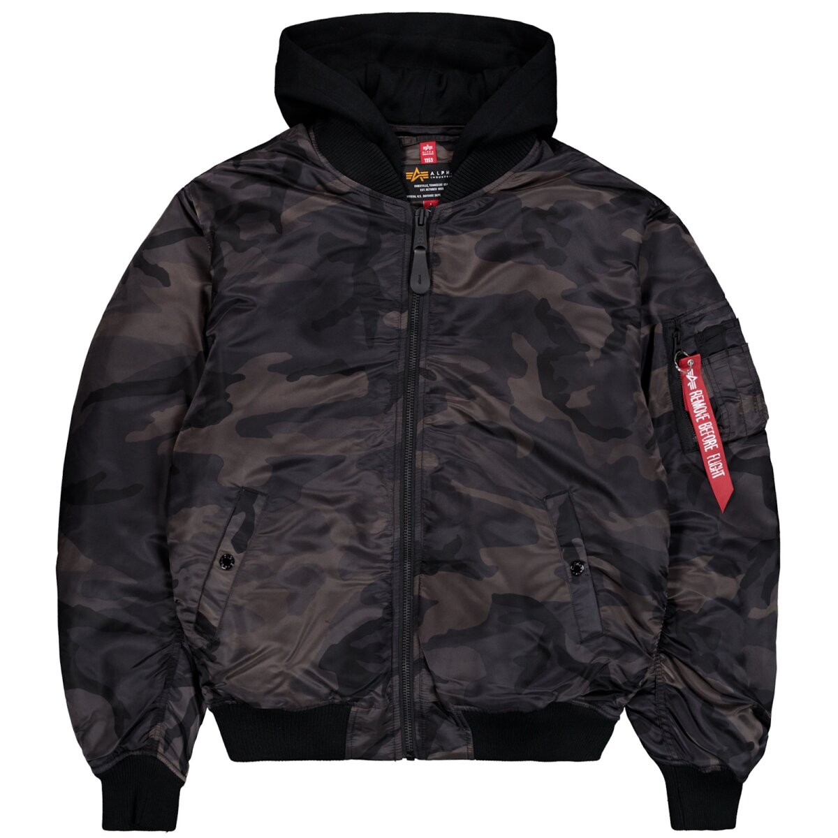 alpha-industries-jacke-582htu-1.jpg Alpha Industries Bomber Jacke MA 1 ZH Back EMB Camo Black Camo, 200,00 € – Bild 1