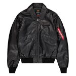 CWU 45/P Leder Bomberjacke