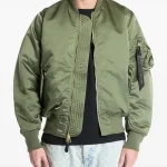 Alpha Industries Bomberjacke Mit Reißverschluss | Grün | FARFETCH DE