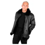 Alpha industries B3 FL jacke Schwarz | Dressinn