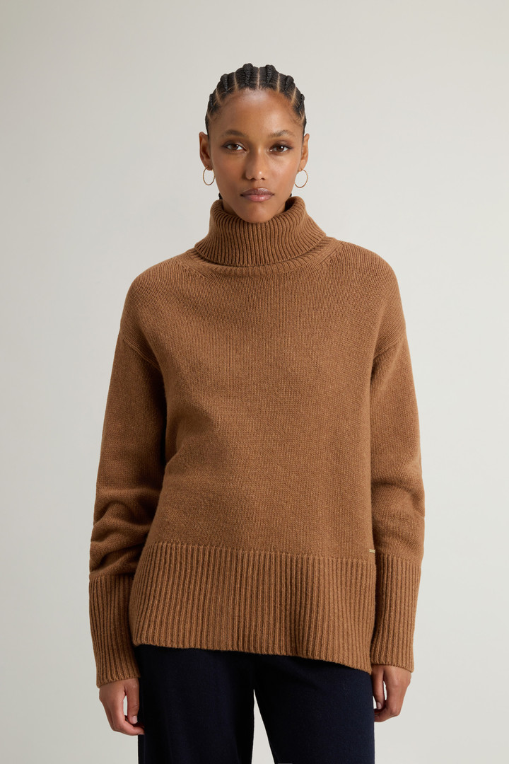 cashmere-pullover-damen-401iim-1.jpg Wolle Pullover Reines Kaschmir Rollkragenpullover Cashmere Pullover Damen Türkis – Bild 1