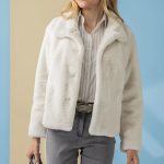 Barbara Lebek Damen Teddy Jacke