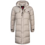 Höhenhorn Winterjacke Bannalp Herren Wintermantel für Männer Daunen Puffermantel Lang