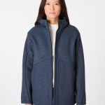 Damen Funktionsjacke Schurwolle, Navy | Manufactum