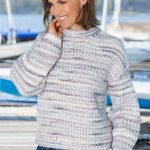 Damen Grobstrick Pullover
