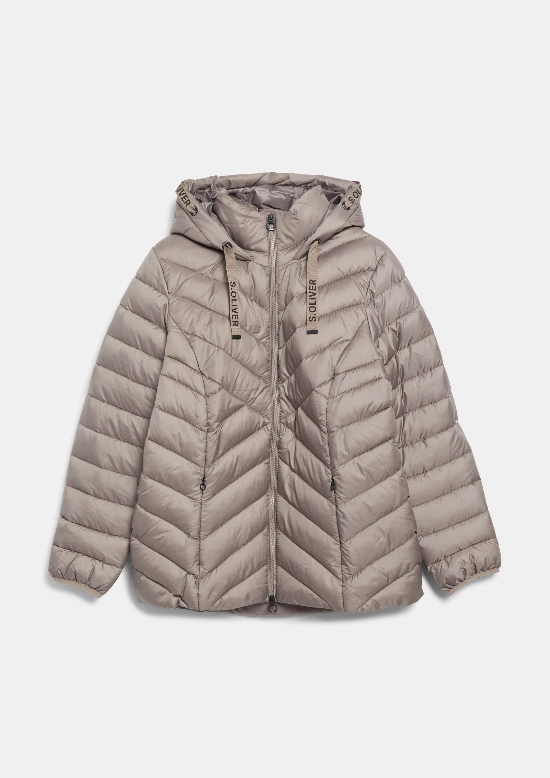leichte-steppjacke-damen-917rbp-1.jpg Leichte Steppjacke mit Kapuze Beige | s.Oliver – Bild 1