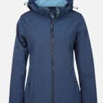 Damen Softshelljacke mit Kapuze