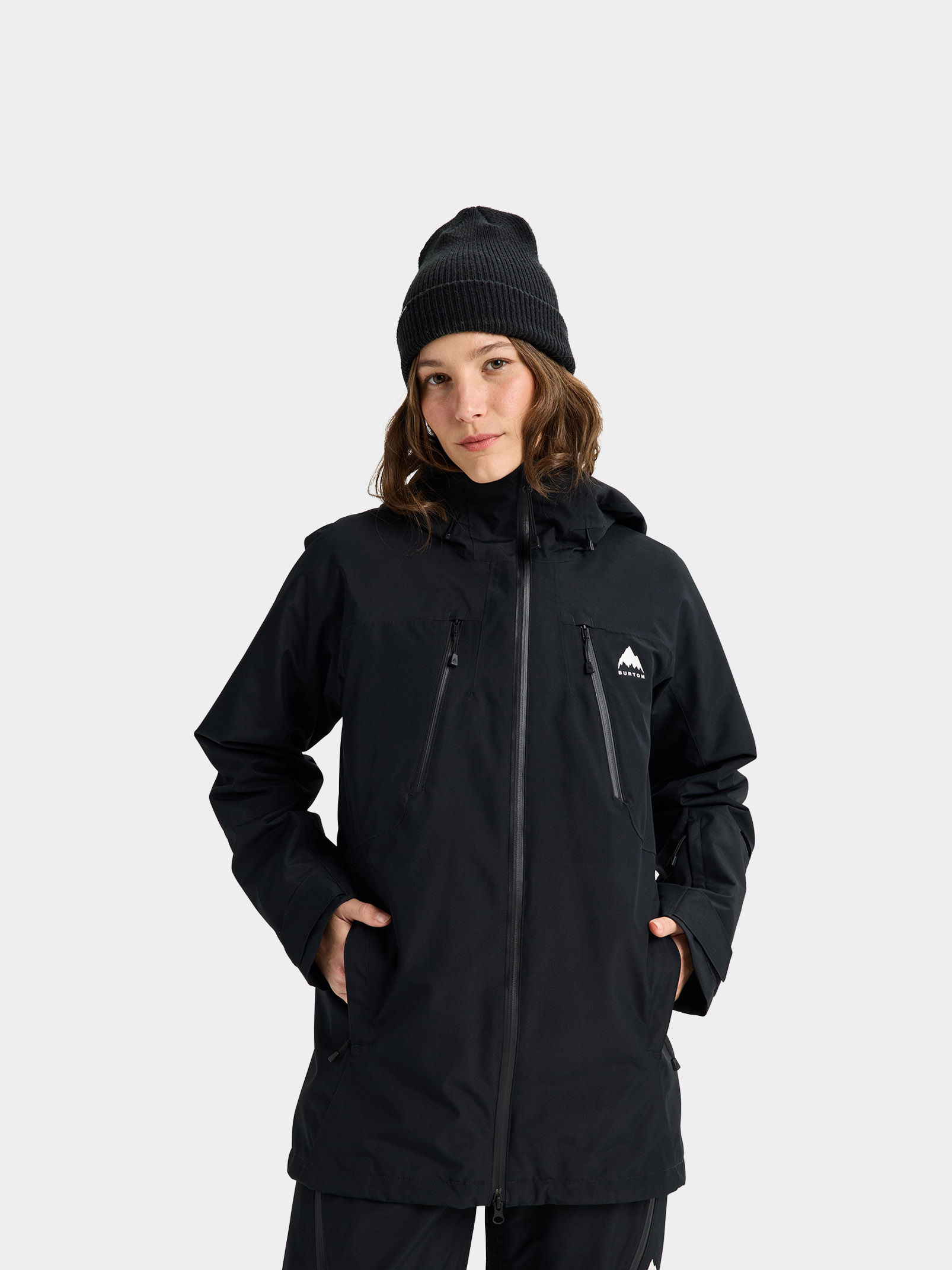 OUTERWEAR Burton Snowboard Jacke Reserve 2L 3 In 1 Wmn Schwarz (true black) – Bild 1