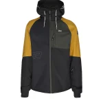 REHALL Herren Snowboardjacke Clive R Hellbraun
