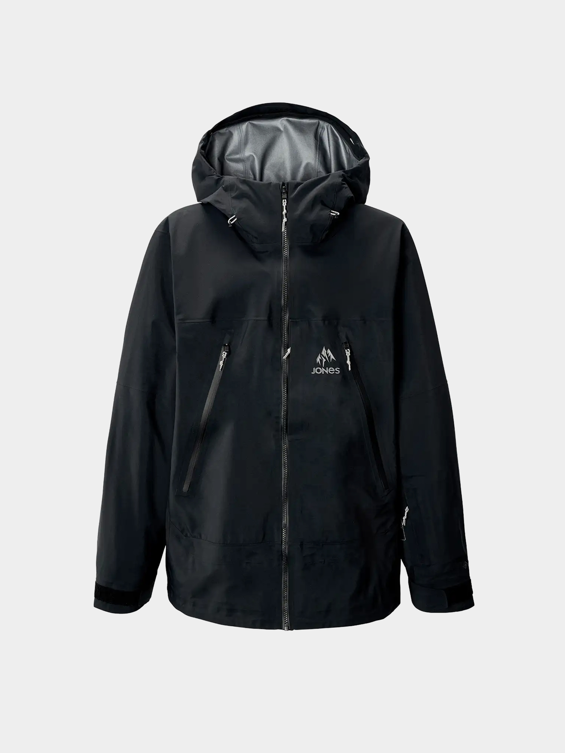 snowboardjacke-herren-910xxn-1.jpg Herren Jones Snowboards Snowboard Jacke Shralpinist Gtx Rec (stealth black) – Bild 1