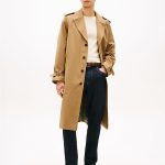 Smart Casual Relaxed Fit Crinkle Trenchcoat