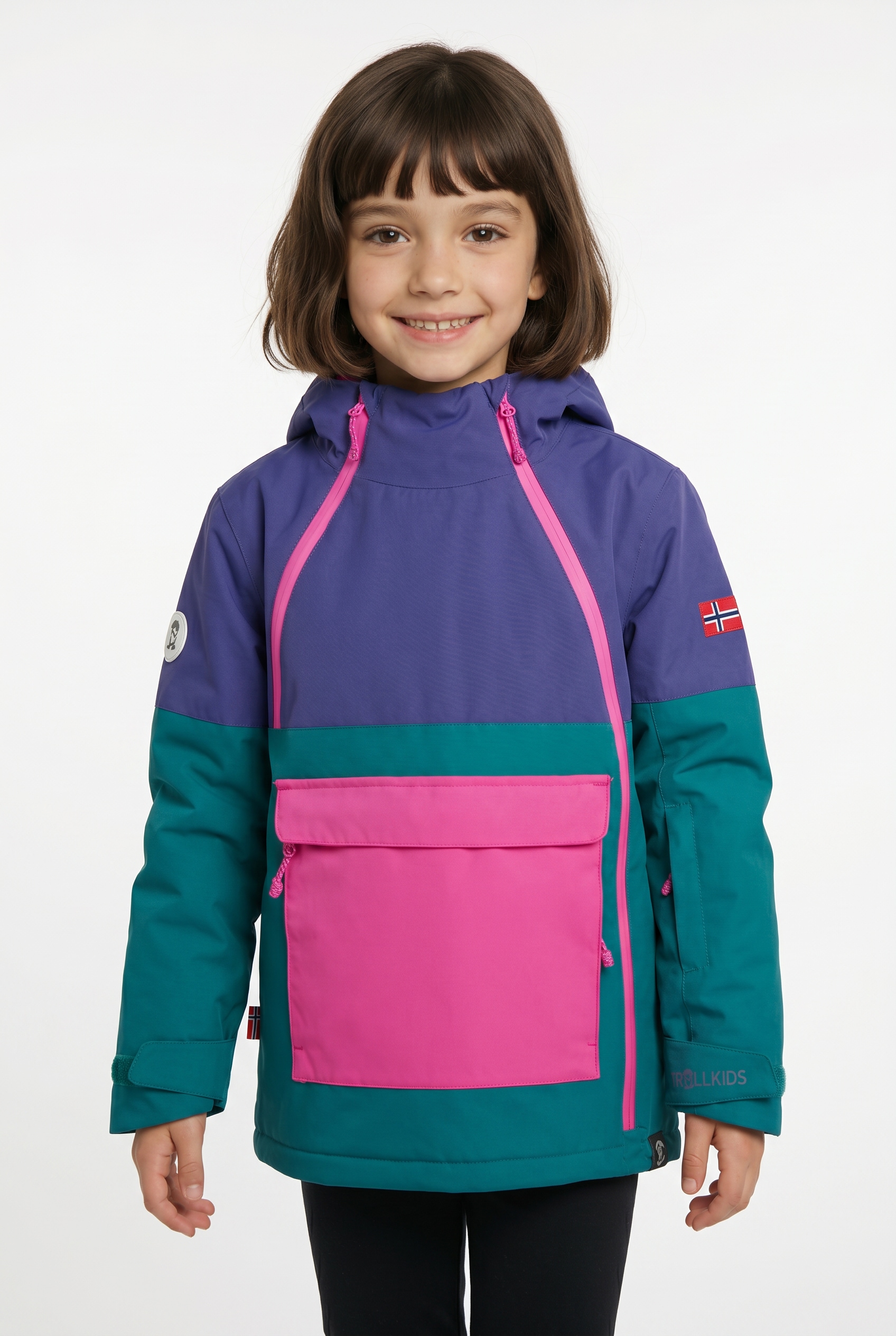 trollkids-winterjacke-729vrb-1.jpg TROLLKIDS Winterjacke »KIDS EIKEDALEN JACKET« mit großer Fronttasche, winddicht, wasserdicht, atmungsaktiv | BAUR – Bild 1