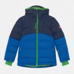 TROLLKIDS KIDS GRYLLEFJORD JACKET Winterjacke navy/medium blue/bright green/dunkelblau Zalando