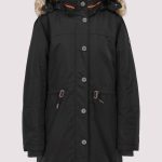 Wellensteyn Wintermantel Damen Schwarz