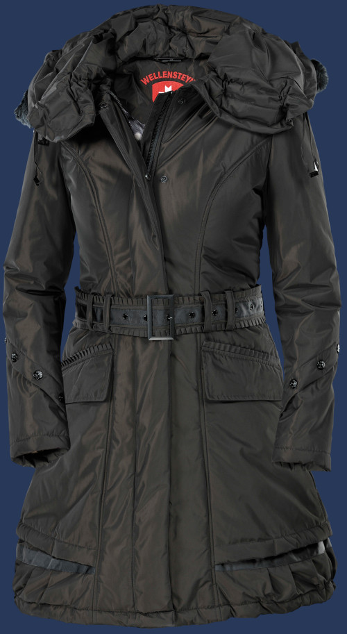 wellensteyn-mantel-damen-859ikt-1.jpg Wellensteyn Venezia, MitToMeAirTec, Brownblack – Bild 1