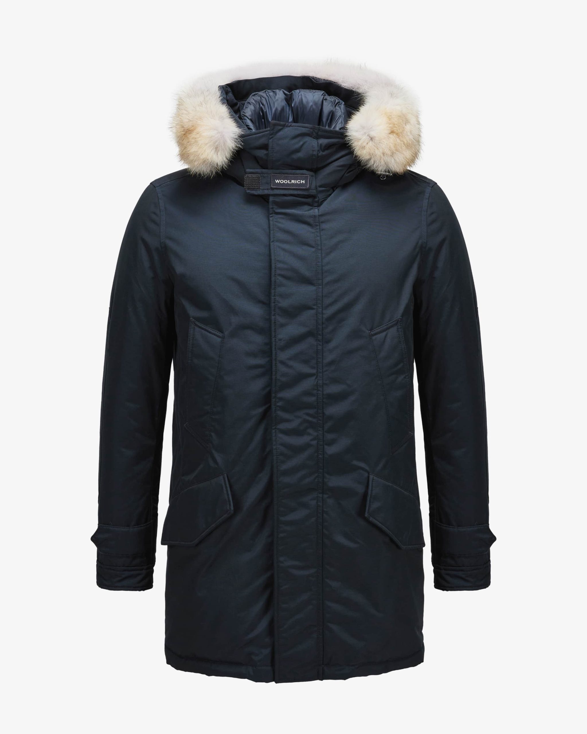 woolrich-jacke-herren-828rnt-1.jpg Jacket Woolrich Herren Parka Schwarz WOOLRICH Down Parka 'Arctic Parka' Navy BRAUN Hamburg – Bild 1
